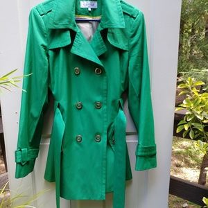 Calvin Klein Womens Trench Coat Jacket